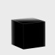 CUBE EN CRISTAL NOIR 9